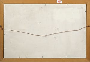 Jan Dekker - Olieverf op Hardboard, Boederijen, Ingelijst kopen? Bied vanaf 1!