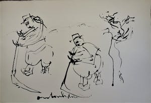 Anton Heyboer - 2 maaiers kopen? Bied vanaf 275!