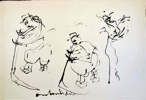 Anton Heyboer - 2 maaiers verkocht voor € 275!