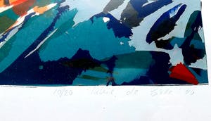 Lukie de Bree - abstracte kleuren compositie kopen? Bied vanaf 1!
