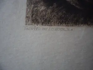 James Clarke Hook - Litho. Titel, "Home with the Tide kopen? Bied vanaf 15!