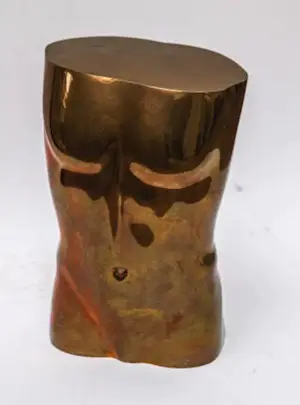 Judith Wiersema - Brons - Torso man kopen? Bied vanaf 1250!