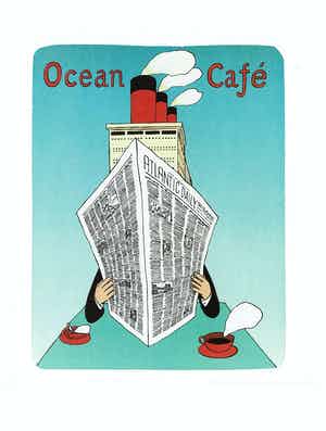 Jiri Sliva - OCEAN CAFE verkocht voor € 40!