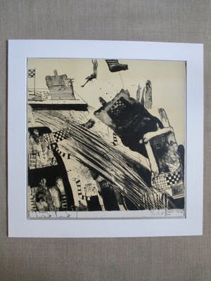 Hannes Postma - Litho "Happy landing" kopen? Bied vanaf 40!