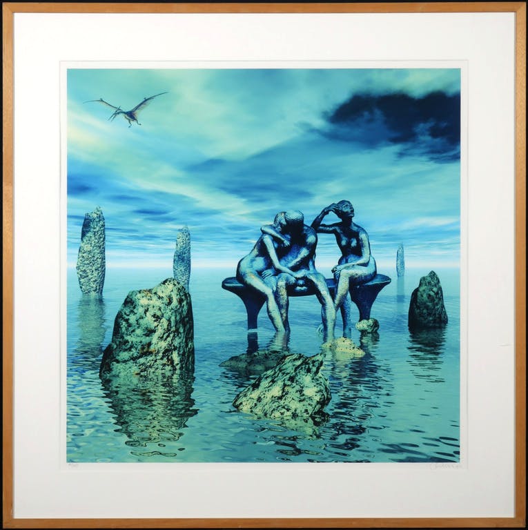 Arturo - Het stenen trio - Ingelijst verkocht voor € 35!