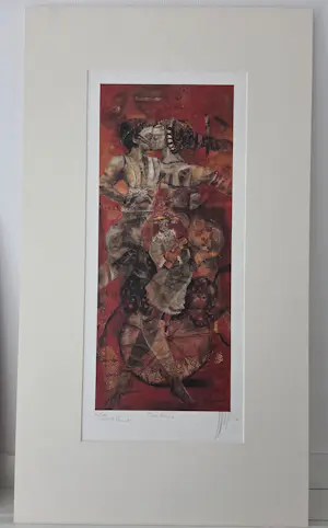 Astrid Engels - Geliefden. Art print. Gesigneerd. kopen? Bied vanaf 69!