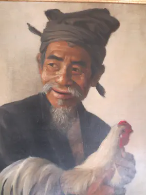 Kok Poo - Bali Man met Vechthaan 1982 kopen? Bied vanaf 525!