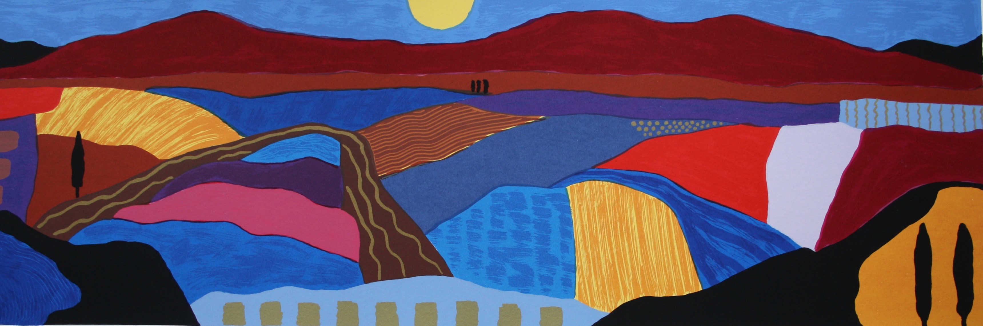 Ronald Boonacker - Toscaans Landschap II, Italië kopen? Bied vanaf 1!