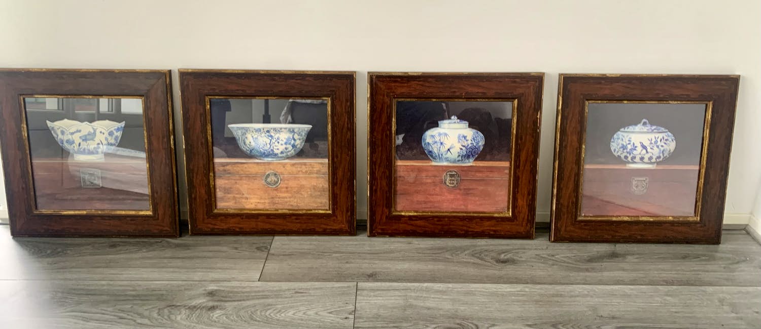 Arnie R. Fisk - Set van 4 “Servies” kopen? Bied vanaf 110 ...