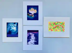 Wout van der Vet - set van vier zeefdrukken verkocht voor € 40!