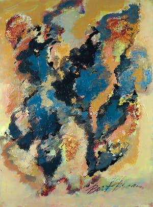 Bert Braam - Acryl op doek, Zonder titel kopen? Bied vanaf 1!