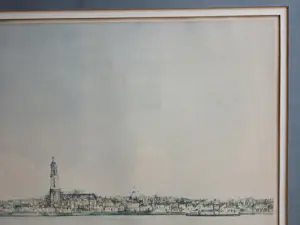 Ciano Siewert - Gezicht op Rhenen. kopen? Bied vanaf 20!