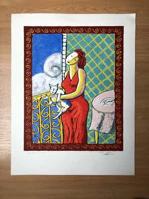 Jacques Tange - Domestic animal verkocht voor € 105!