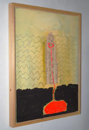 Anna Verrijt - Abstract acrylschilderij - ingelijst kopen? Bied vanaf 150!