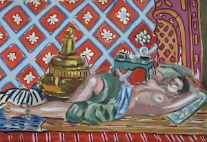 Henri Matisse - Pochoir - Odalisque sur fond rouge kopen? Bied vanaf 600!