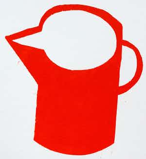 Klaas Gubbels - Zeefdruk: Oranje kan - 2005 verkocht voor € 295!