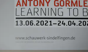 Antony Gormley - Learning to be Ausstellungsplakat Schauwerk Sindelfingen 2021 kopen? Bied vanaf 40!