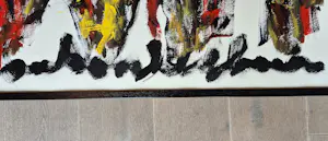 Anton Heyboer - Acryl op geschept papier - 4 vrouwen, gesigneerd m.o. kopen? Bied vanaf 675!