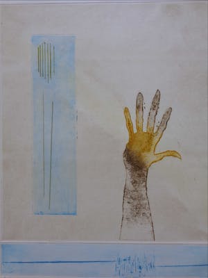 Jan Montyn - LA LUMIERE / KLEURETS / 65x50cm / SIG / 1991 kopen? Bied vanaf 45!