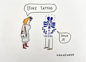 Kamagurka - Leuke tattoo kopen? Bied vanaf 290!