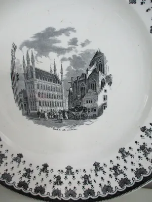 Villeroy en Boch - 3 borden Boch Freres - La Louviere kopen? Bied vanaf 50!