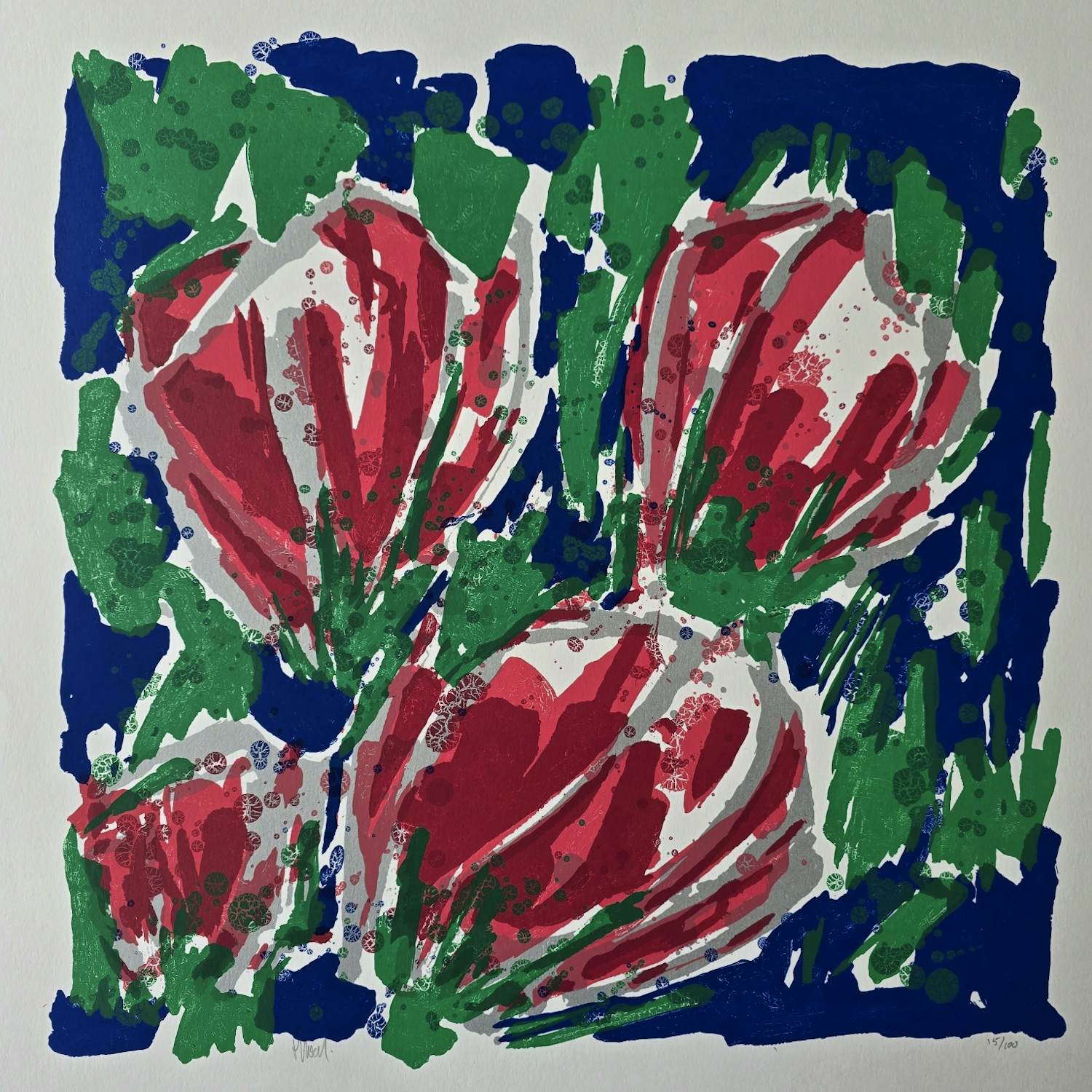 Ad van Hassel - Tulpen - 100 ex. kopen? Bied vanaf 69!