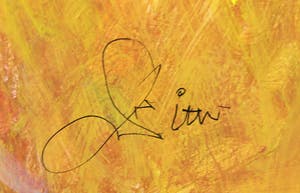 Franscz Witte - Acryl op papier, Zonder titel kopen? Bied vanaf 1!