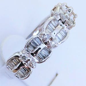 White gold - Ring - 0.54 ct Diamond kopen? Bied vanaf 560!