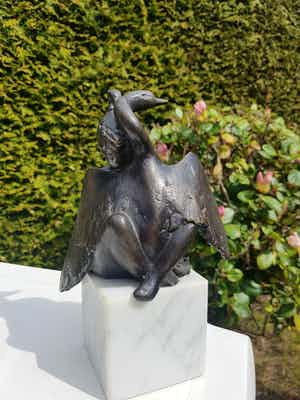 Evert den Hartog - Leda en de zwaan verkocht voor € 925!