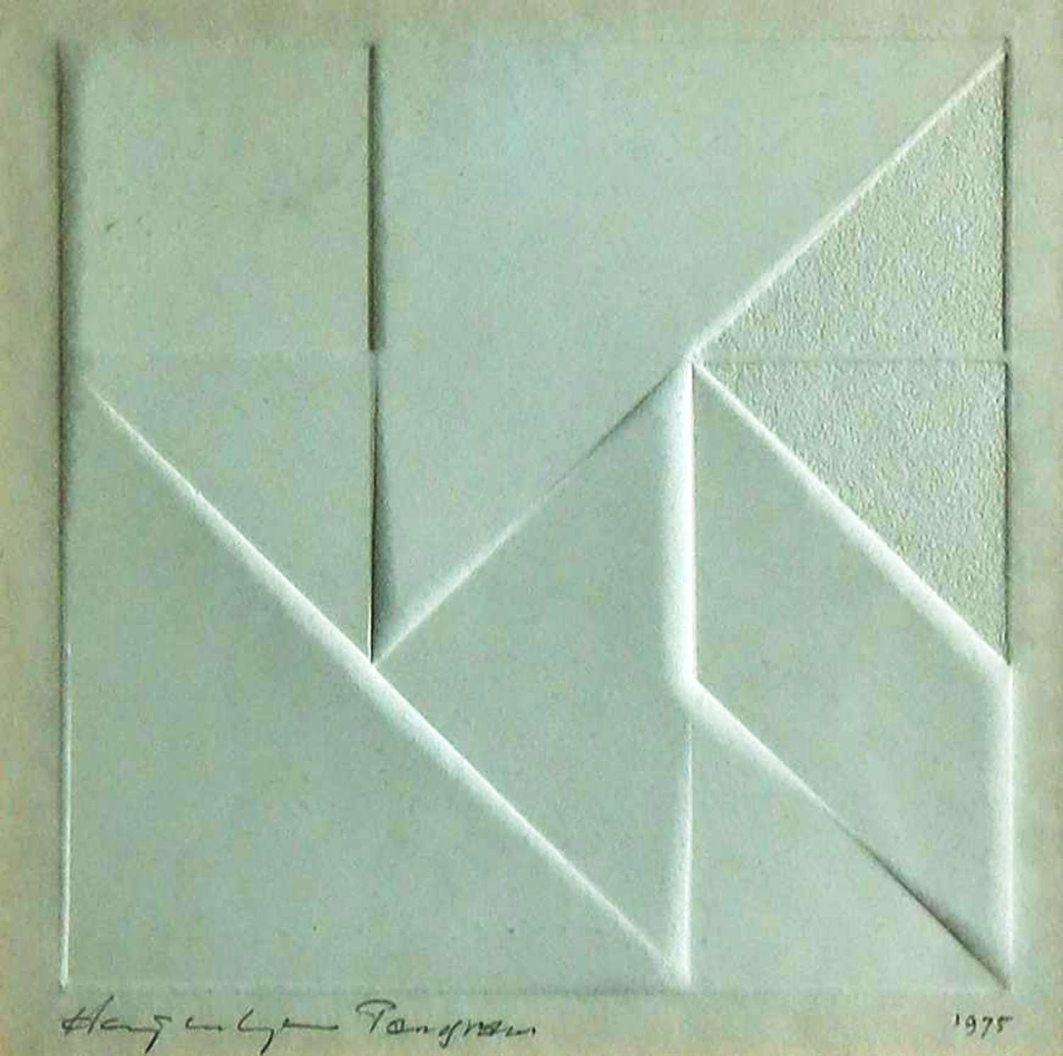 Harry van Kuyk - Reliëfdruk, Tangram kopen? Bied vanaf 1!