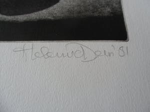 Helen van der Deen - Mezzotint. Titel, Afscheidsritueel IV. kopen? Bied vanaf 25!