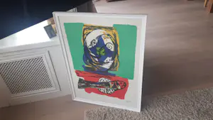 Karel Appel - litho EA, gesigneerd r.o. en '66 kopen? Bied vanaf 575!