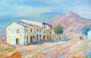 Joseph Jaspers - Spaans landschap verkocht voor € 130!