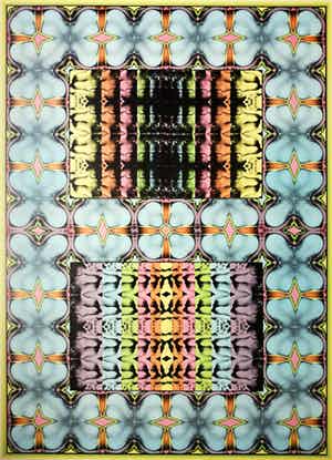 Shinkichi Tajiri - My secret garden no 3, gesigneerde offset verkocht voor € 60!