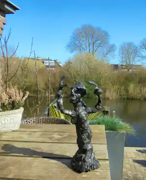 Jan Sierhuis - Flamengo Spaanse dans.Incl. certificaat van echtheid t.b. v. € 2.500,- verkauft für € 535!