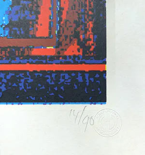 Henk van der Vet - World Trade Center New York, zeefdruk (groot) kopen? Bied vanaf 95!