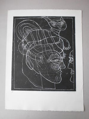 Corneille - Gravure noir et blanc kopen? Bied vanaf 235!