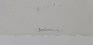 Jef Diederen - Gouache en krijttekening, Zonder titel kopen? Bied vanaf 200!