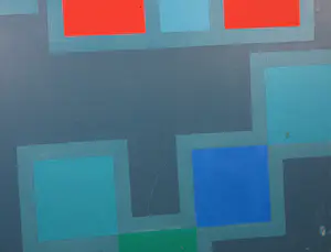 M. A. H. Reijner - Olieverf op doek, Compositie No. 2 - Ingelijst (Groot) kopen? Bied vanaf 1!