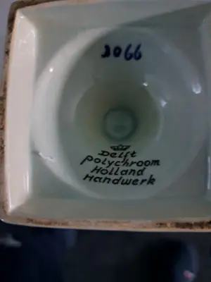 Potterie Oud Delft - Delft Polychroom , Holland , Handwerk kopen? Bied vanaf 25!