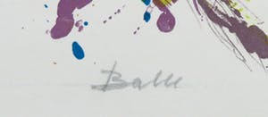 Mogens Balle - Litho, Zonder titel kopen? Bied vanaf 1!