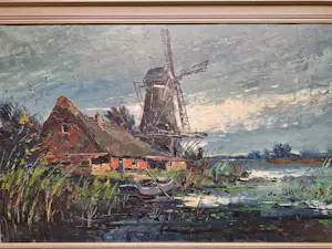 Clement van Vlaardingen - Hollands Polderlandschap kaufen? Bieten Sie von 50!