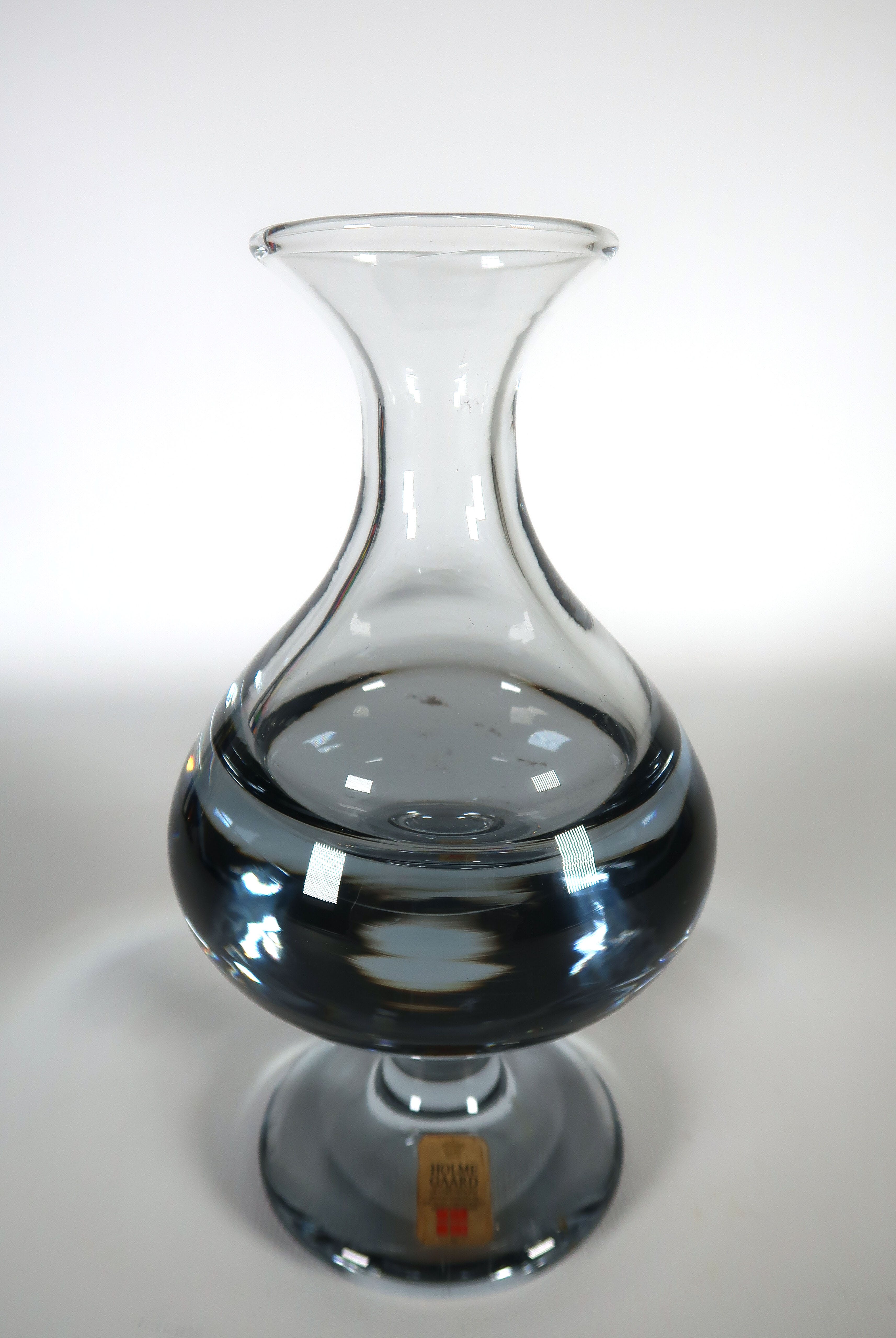 Per Lutken - Kristal, Twee solifleur vaasjes, uitgevoerd door Holmegaard kopen? Bied vanaf 70!