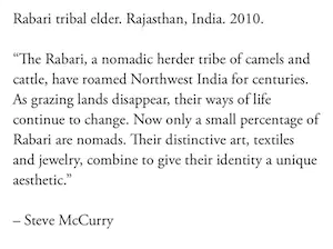 Steve McCurry - Rabari tribal elder, Rajasthan, India, 2010 kopen? Bied vanaf 150!