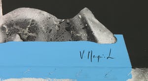 Vincent Mengin-Lecreult - Gemengde techniek op doek, Sculture kopen? Bied vanaf 1!