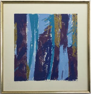 Theodora Plas - "Only you" (1987) | kleuren zeefdruk - ingelijst kopen? Bied vanaf 35!