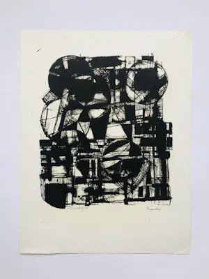 Wim Motz - Projectie (zwart wit) kopen? Bied vanaf 45!