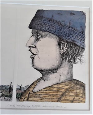 Carla Kleekamp - Gesprek - 3 x kleur etsen in één voorstelling kopen? Bied vanaf 20!