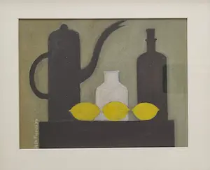 Jean Firoux - Stilleven citroenen met koffiekan kopen? Bied vanaf 150!