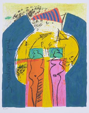 Frank Lengvenius - Zeefdruk, Samen kopen? Bied vanaf 1!